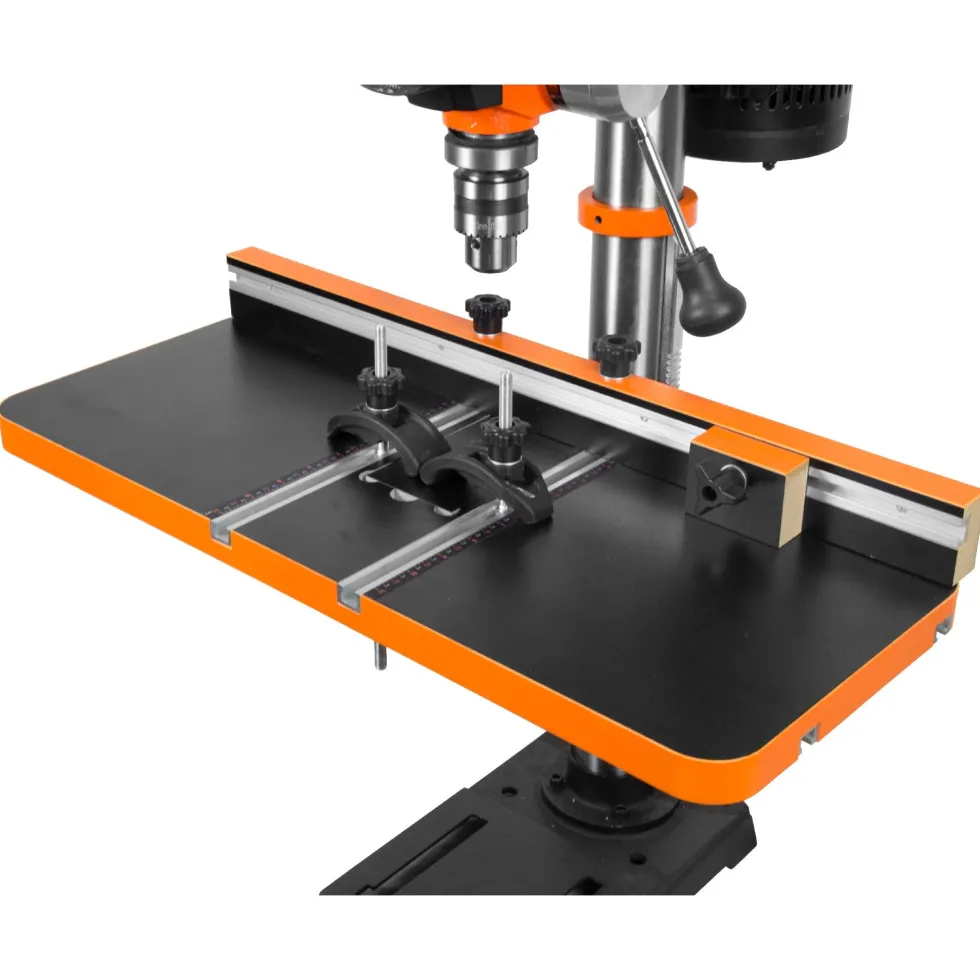 WEN DPA2513 24-by-12-Inch Drill Press Table with an Adjustable Fence and Stop Block
