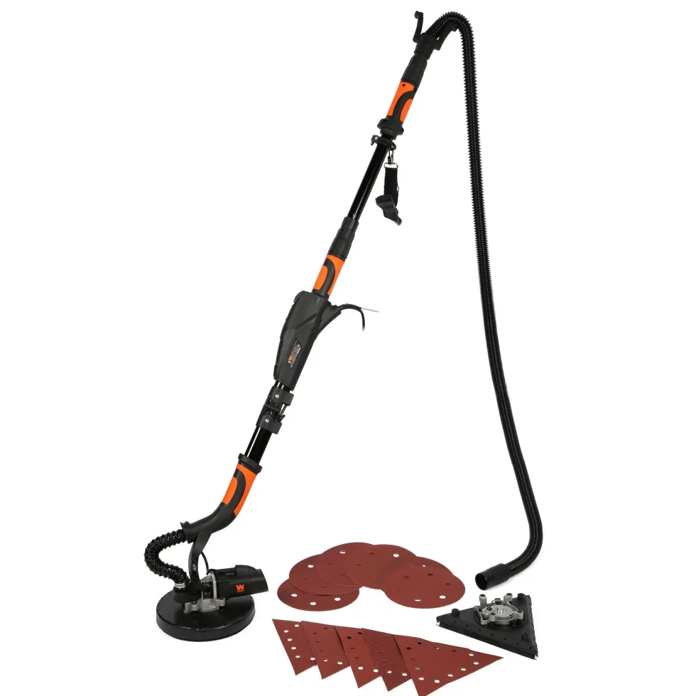 WEN DW5084 5-Amp 2-in-1 Variable Speed Dual-Head Drywall Sander with 15-Foot Dust Hose