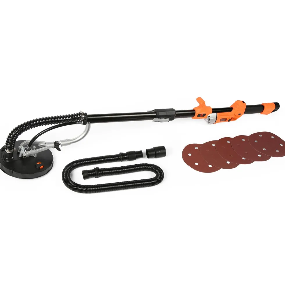 WEN DW6395 Variable Speed 6.3-Amp Drywall Sander with Mid-Mounted Motor