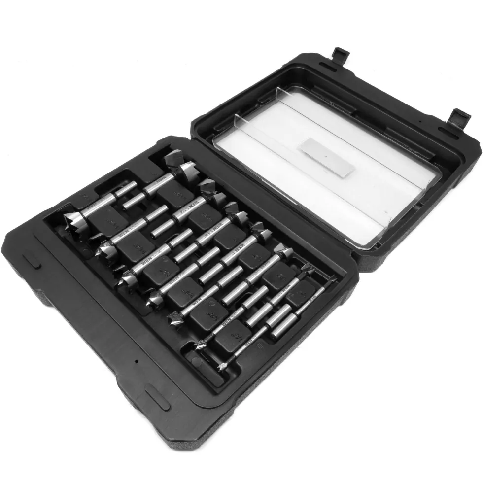 WEN FB5114 14-Piece Forstner Bit Set with Carrying Case