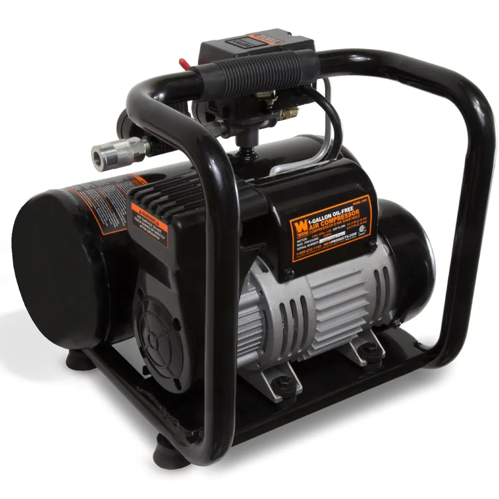 WEN 2281 1-Gallon Oil-Free Horizontal Portable Air Compressor