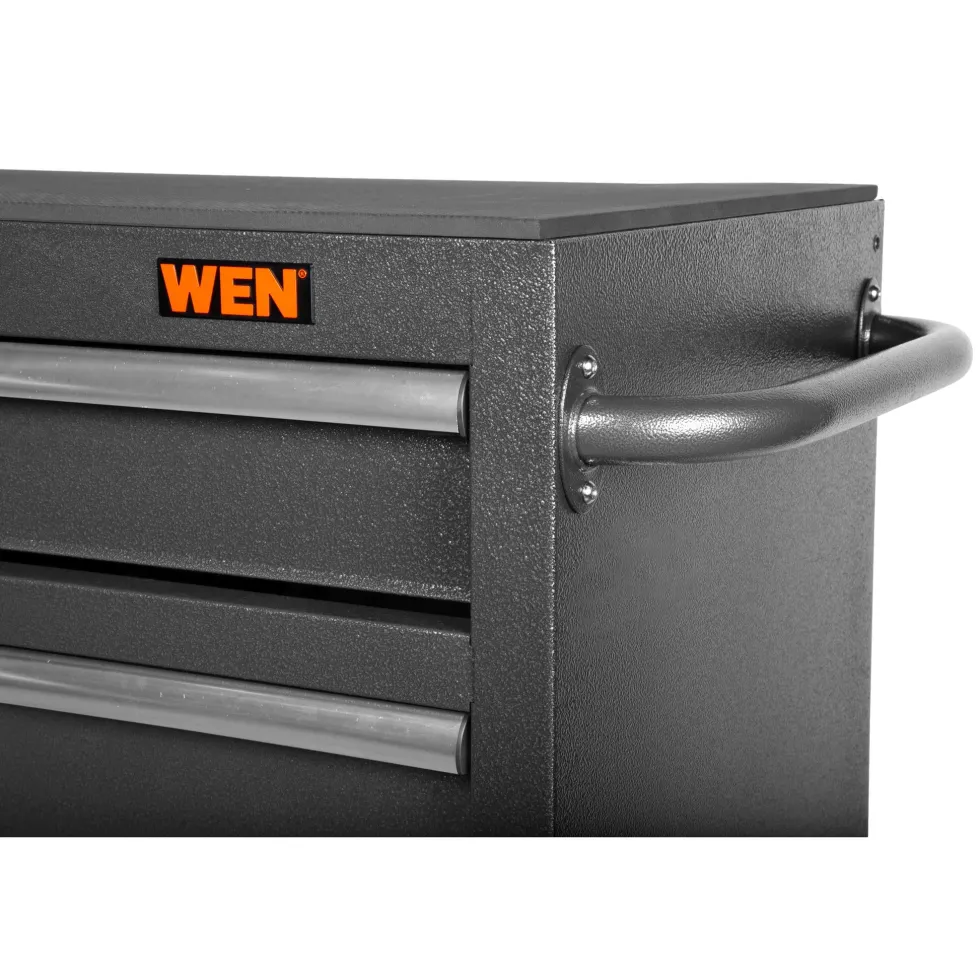 WEN GG262B 27-Inch Premium Rolling Tool Cabinet with Heavy Duty 21-Gauge Powder-Coated Steel Construction