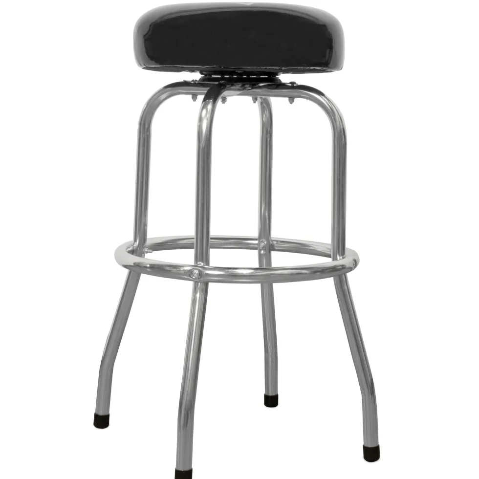 WEN GG7316 300-Pound Capacity Chrome-Plated Shop Bar Stool