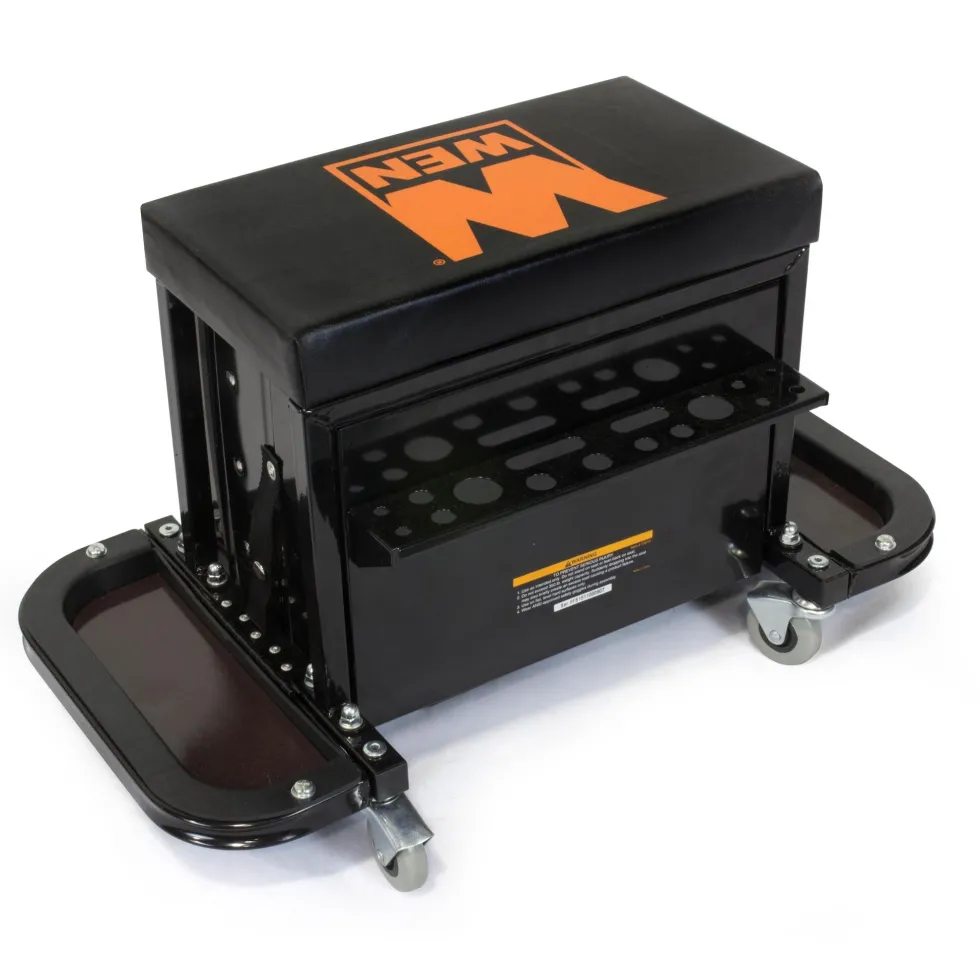 WEN GG1350 350-Pound Capacity Garage Glider Rolling Tool Chest Seat
