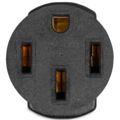 WEN GNA450 120/240V 30-Amp 7200-Watt Generator to RV, Transfer-Switch, or EV Adapter, NEMA L14-30P 4-Prong Locking Plug to NEMA 14-50R RV-Ready Outlet