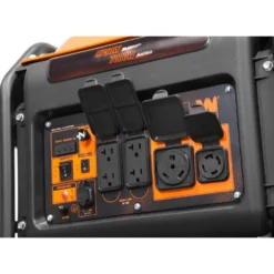 WEN GN875i 8750-Watt RV and Transfer-Switch-Ready 120V/240V Electric Start Open Frame Inverter Generator