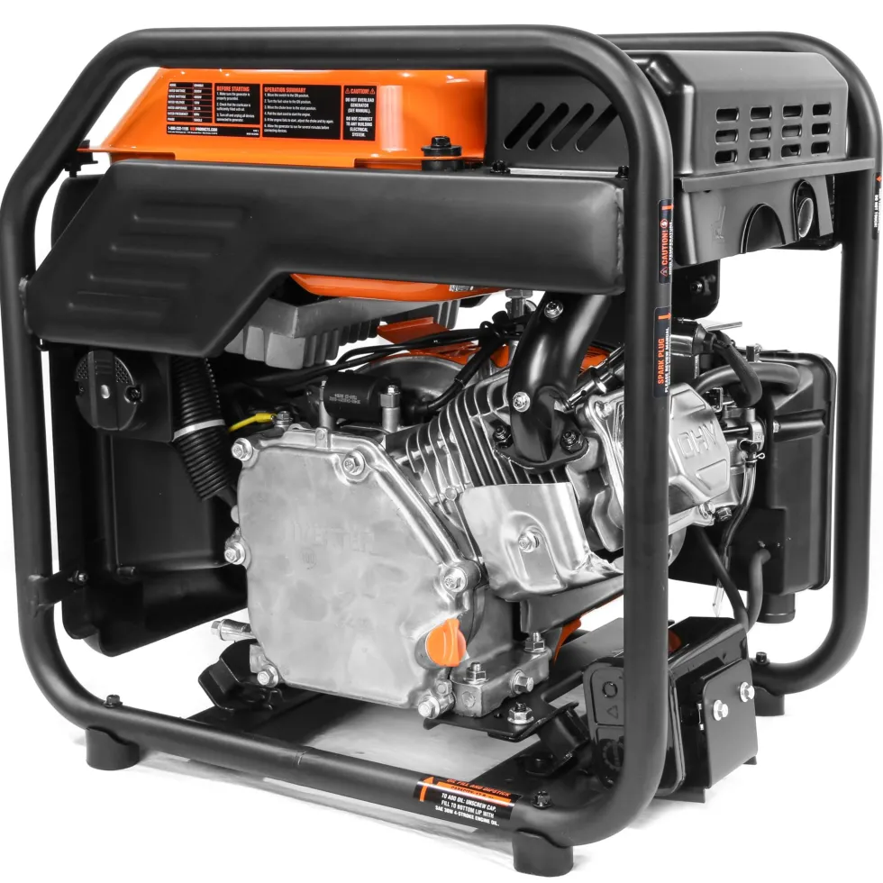 WEN GN400iX RV-Ready 4000-Watt Open Frame Inverter Generator with CO Shutdown Sensor