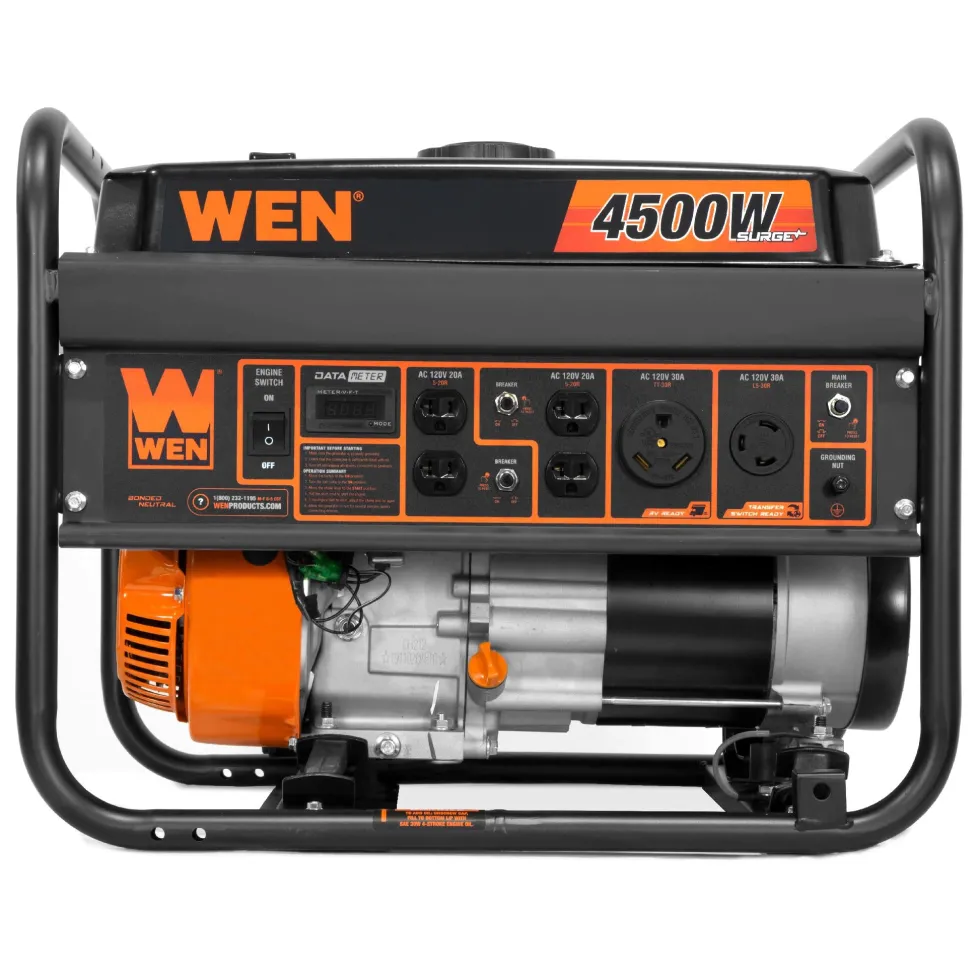 WEN GN4500 4500-Watt 212cc Transfer Switch and RV-Ready Portable Generator
