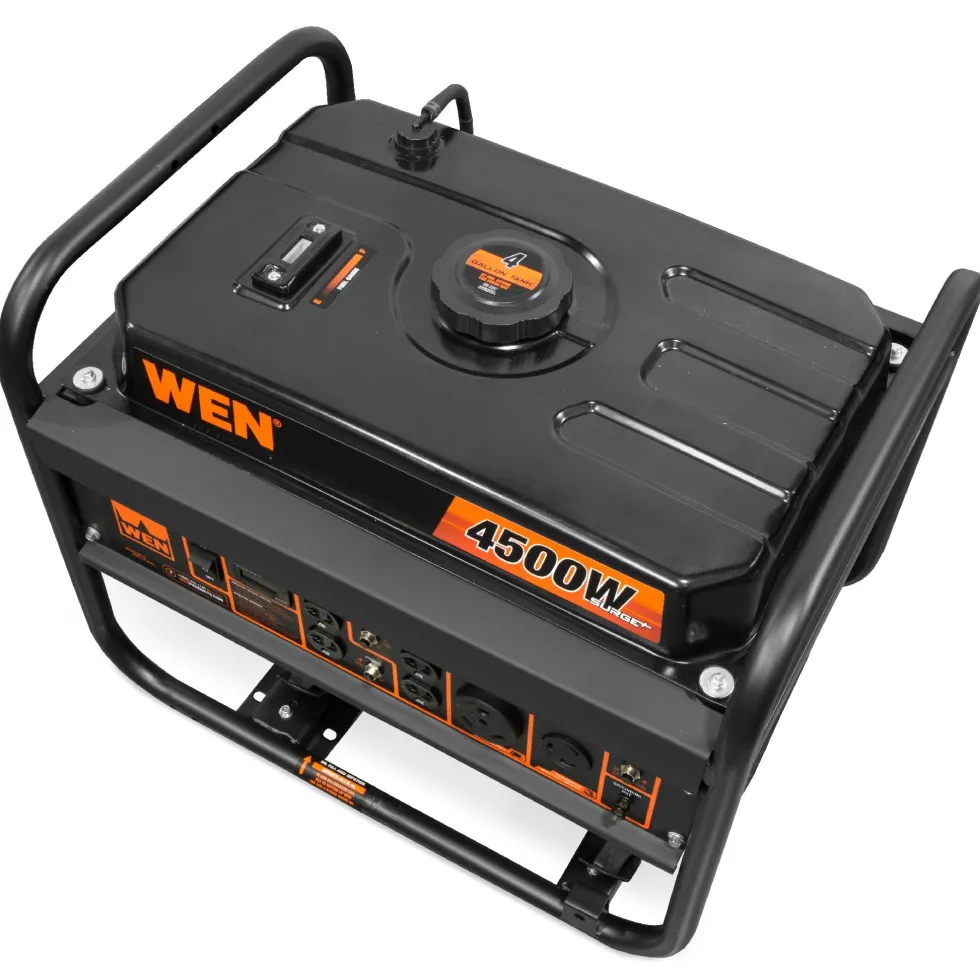 WEN GN4500 4500-Watt 212cc Transfer Switch and RV-Ready Portable Generator