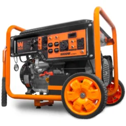 WEN GN9500 9500-Watt 420cc Transfer Switch and RV Ready 120V/240V Portable Generator with Remote Electric Start