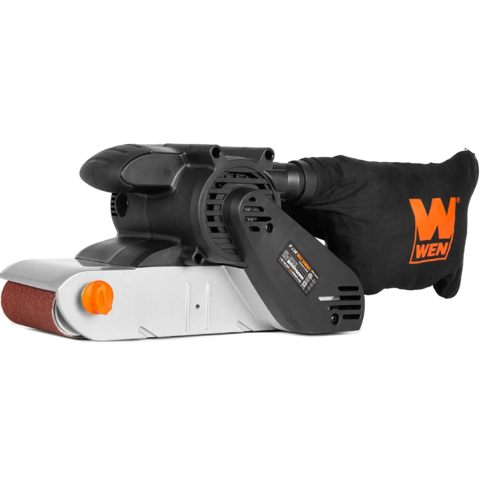 WEN HB424V 10-Amp 4-by-24-Inch Variable Speed Combination Handheld and Benchtop Belt Sander