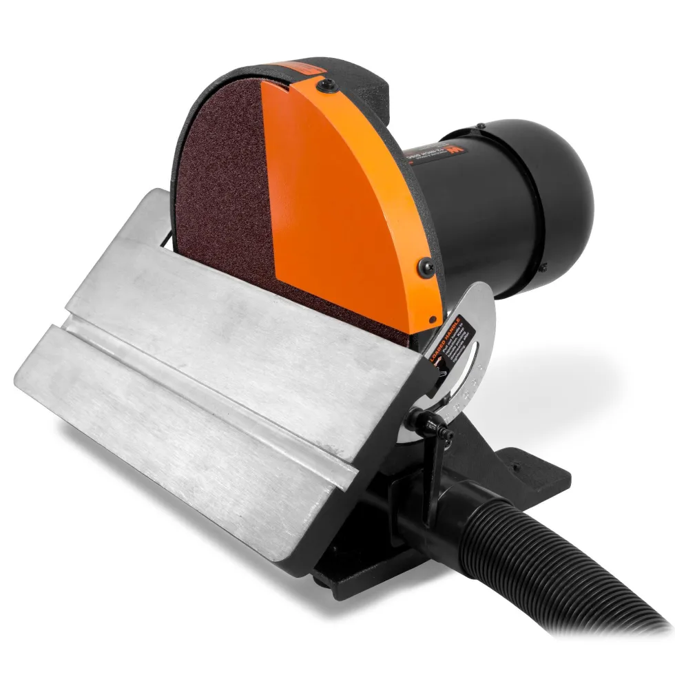 WEN 65812 12-Inch Benchtop Disc Sander with Miter Gauge and Dust Collection System