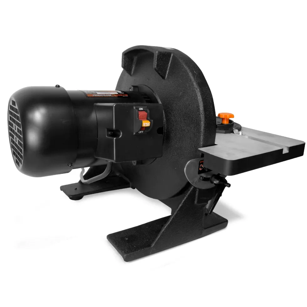 WEN 65812 12-Inch Benchtop Disc Sander with Miter Gauge and Dust Collection System