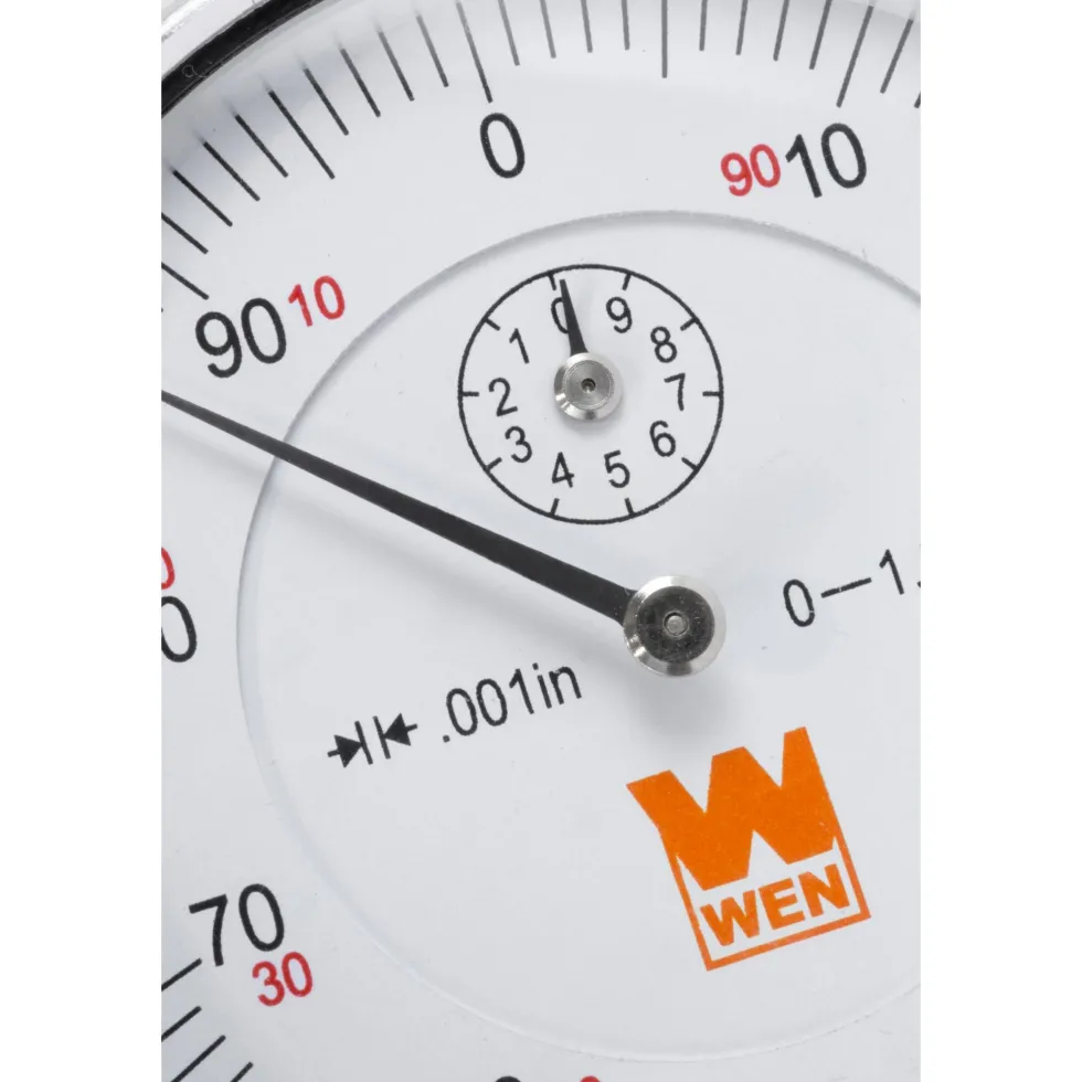 WEN 10703 1 in. Precision Dial Indicator with .001 in. Resolution