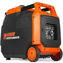 WEN 56477i Quiet and Lightweight 4800-Watt RV-Ready Portable Inverter Generator with Fuel Shut Off
