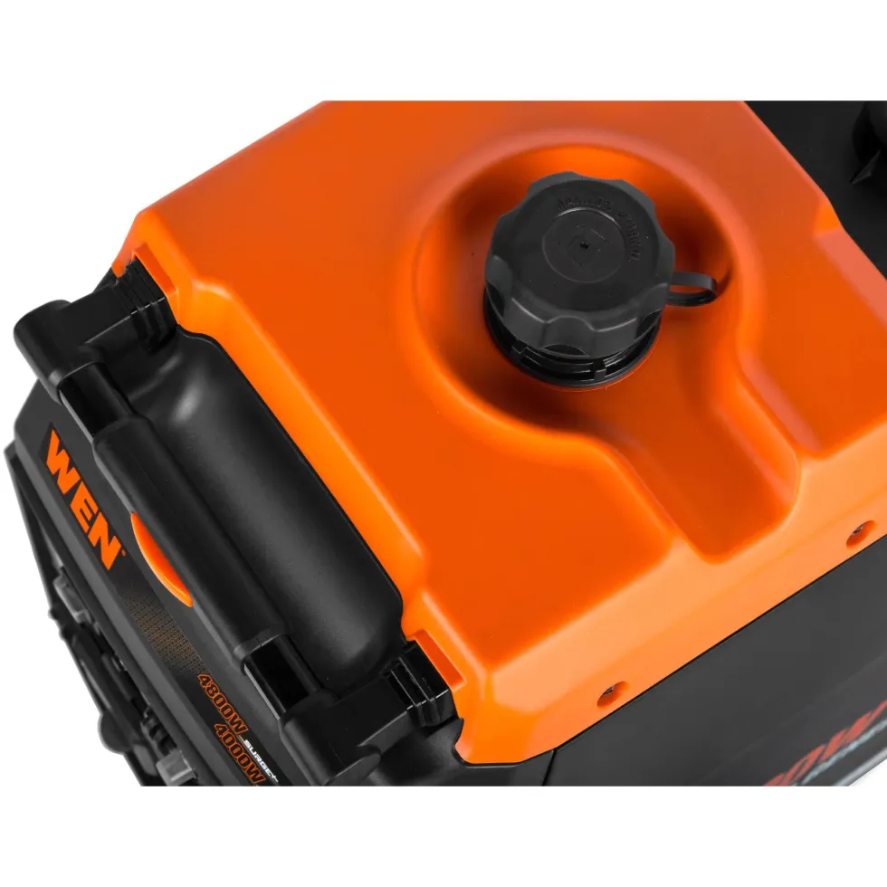 WEN 56477i Quiet and Lightweight 4800-Watt RV-Ready Portable Inverter Generator with Fuel Shut Off