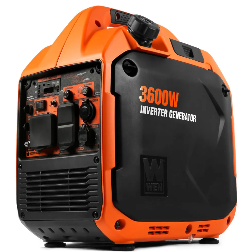 WEN 56360i Quiet and Lightweight 3600-Watt RV-Ready Portable Inverter Generator with Fuel Shut Off