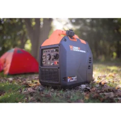 WEN 56203i Super Quiet 2000-Watt Portable Inverter Generator with Fuel Shut Off