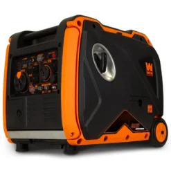 WEN 56455i Super Quiet 4500-Watt RV-Ready Portable Inverter Generator with Fuel Shut-Off and Electric Start