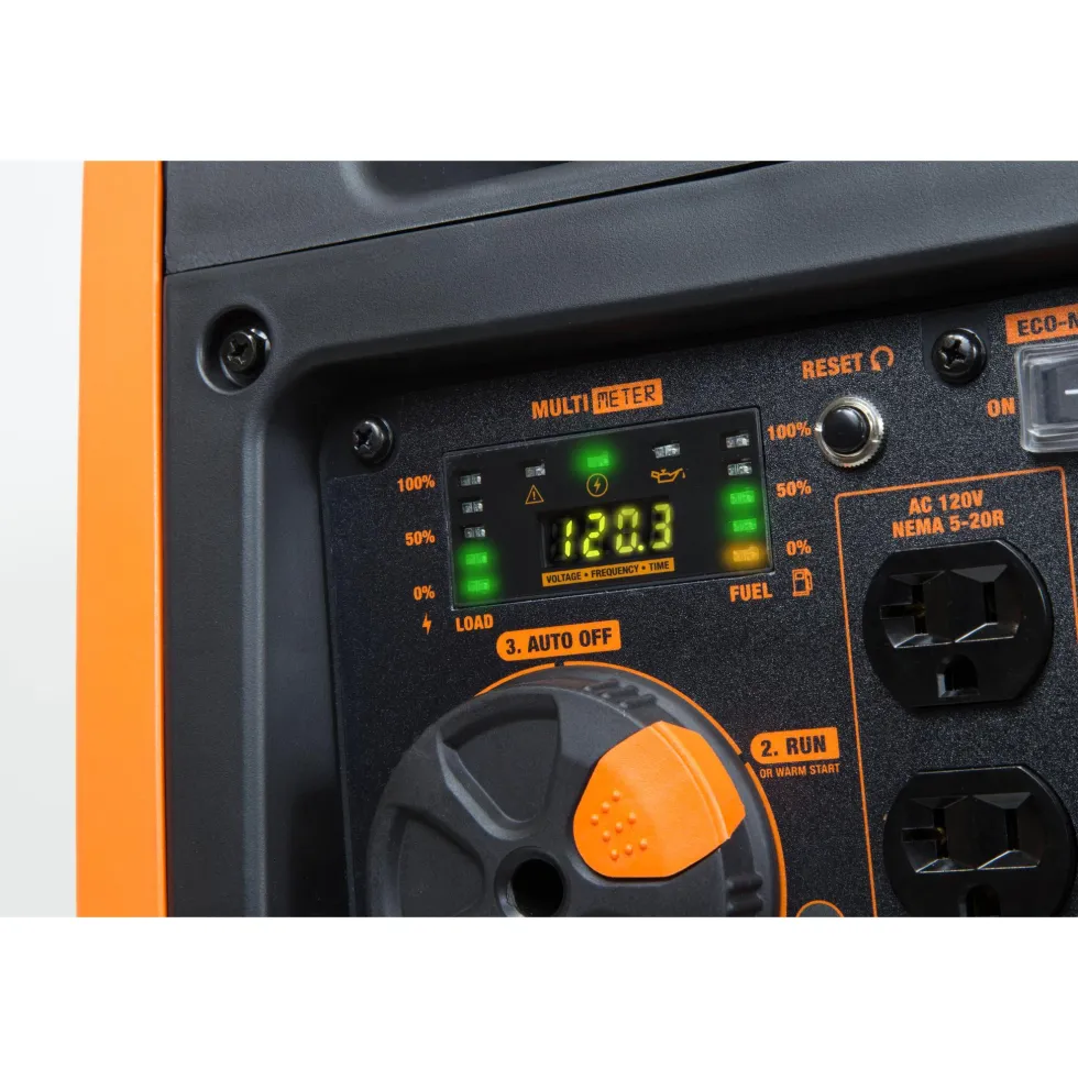 WEN 56455i Super Quiet 4500-Watt RV-Ready Portable Inverter Generator with Fuel Shut-Off and Electric Start
