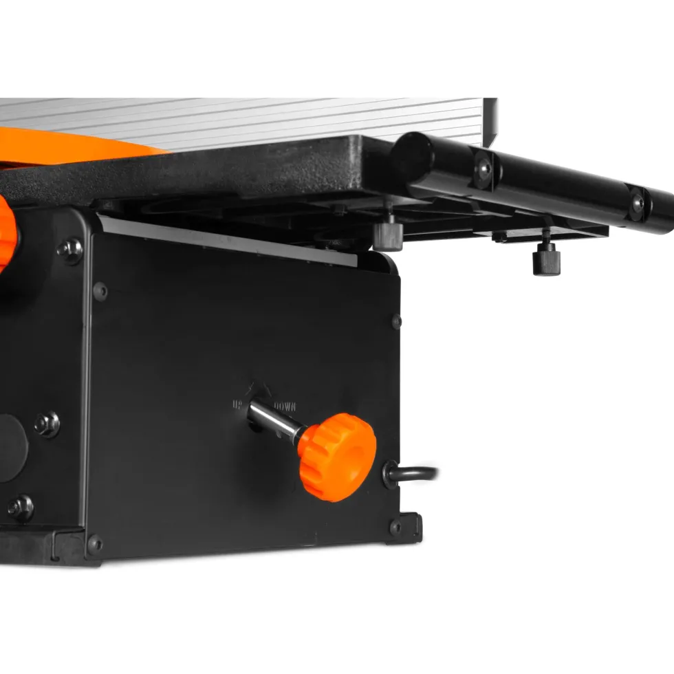 WEN JT1224H 12-Amp 12-Inch Spiral Benchtop Jointer with Extendable Cast-Iron Table