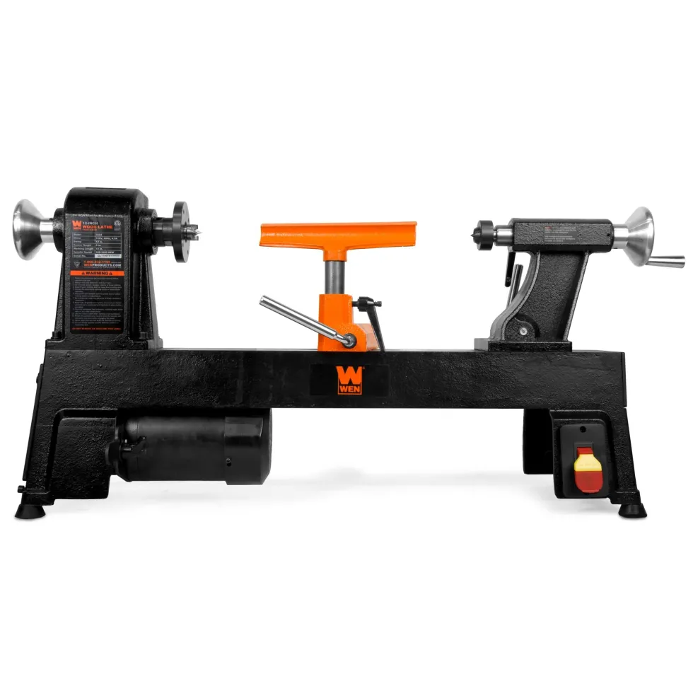 WEN LA3424 4.5-Amp 12-Inch by 18-Inch 5-Speed Benchtop Wood Lathe