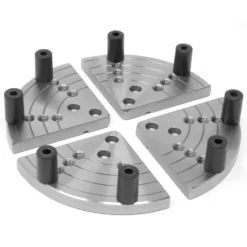 WEN LA421F 5-Inch Flat Lathe Chuck Jaws for Bowl Turning
