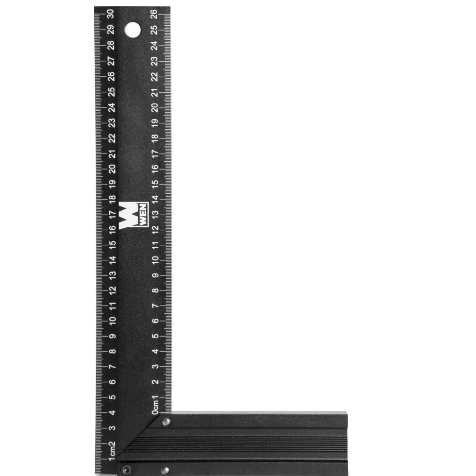 WEN ME033L 300-mm Right Angle Heavy-Duty Metric Carpenter's Square
