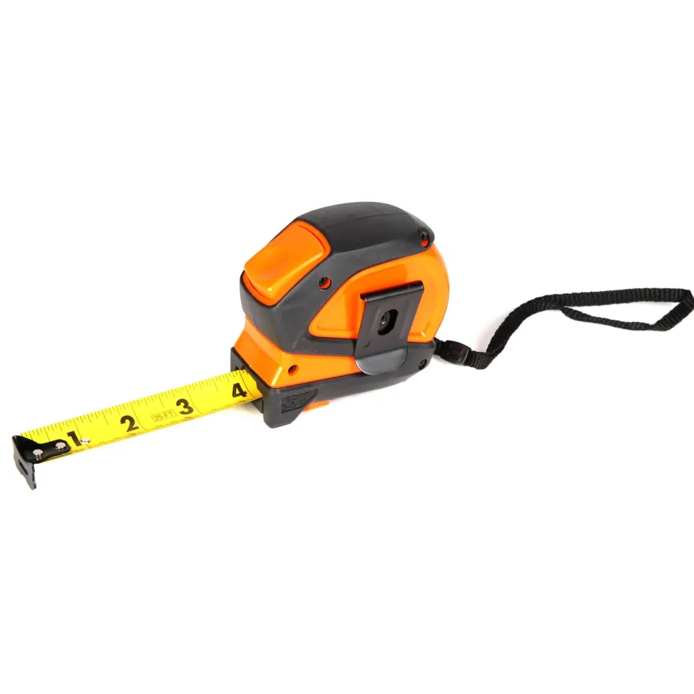 WEN ME425T 25-Foot Measuring Tape with Automatic Brake and Dual-Release Triggers
