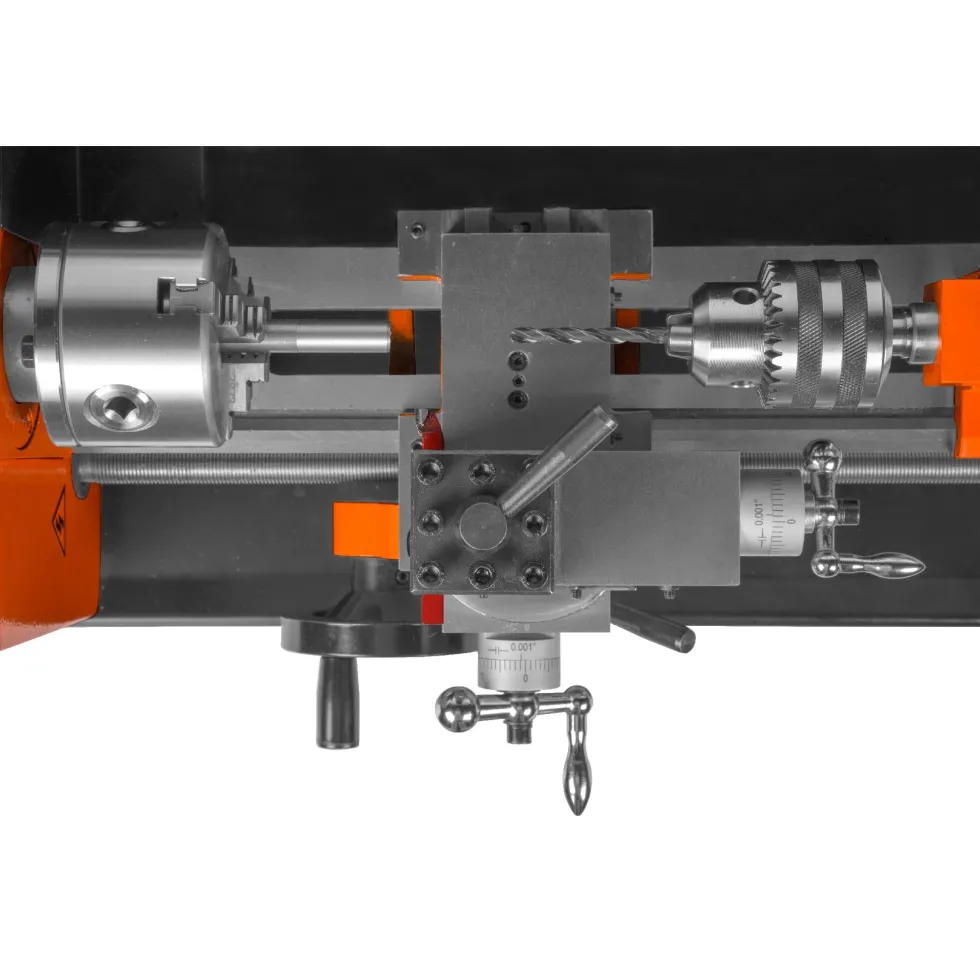 WEN ML712 Variable Speed 7-by 12-Inch Two Direction Benchtop Metal Lathe