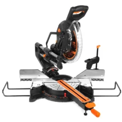WEN MM1215 15-Amp 12-Inch Dual Bevel Sliding Compound Miter Saw with LED Cutline