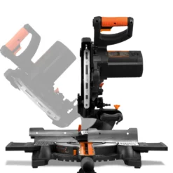 WEN MM1011T 15-Amp 10-Inch Single Bevel Compact Sliding Compound Miter Saw with Laser