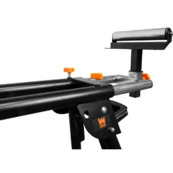 WEN MSA330 Collapsible Rolling Miter Saw Stand with 3 Onboard Outlets