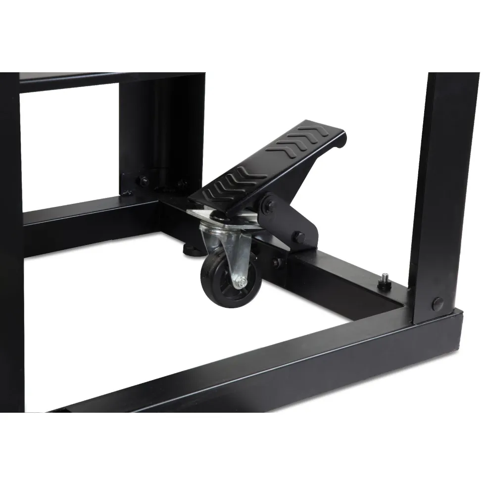 WEN MSA658T Multi-Purpose Rolling Planer and Miter Saw Tool Stand with Extension Rollers