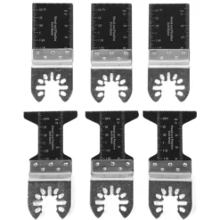 WEN MTB206 6-Piece Oscillating Multi-Tool Bi-Metal Wood and Metal Cutting Blade Set