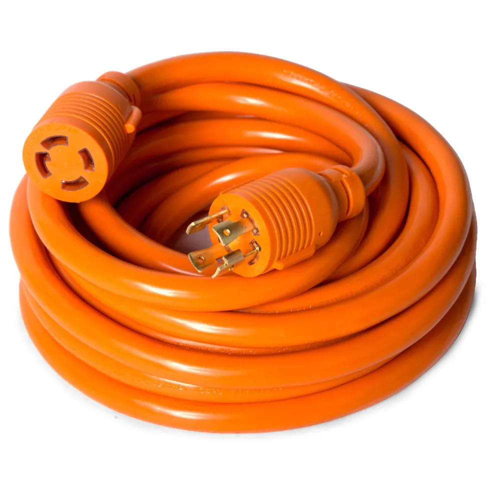 WEN PC3025 250V 30-Amp Generator Power Cord for Manual Transfer Switches, 25-Foot, L14-30P to L14-30R