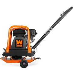 WEN 56012 Plate Compactor, 7HP, 212cc, with Wheel Kit and 4496-Pound Compaction Force