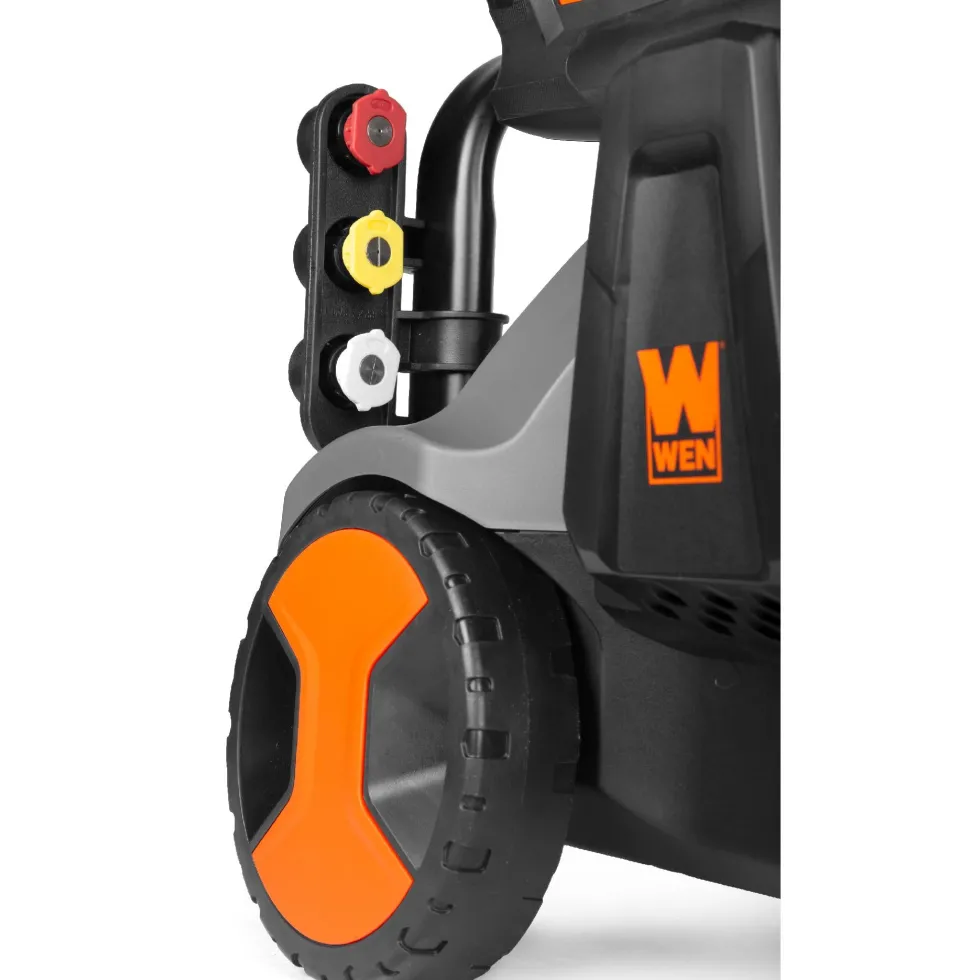 WEN PW2200 2200 PSI Electric Pressure Washer, 1.65 GPM with Onboard Detergent Tank