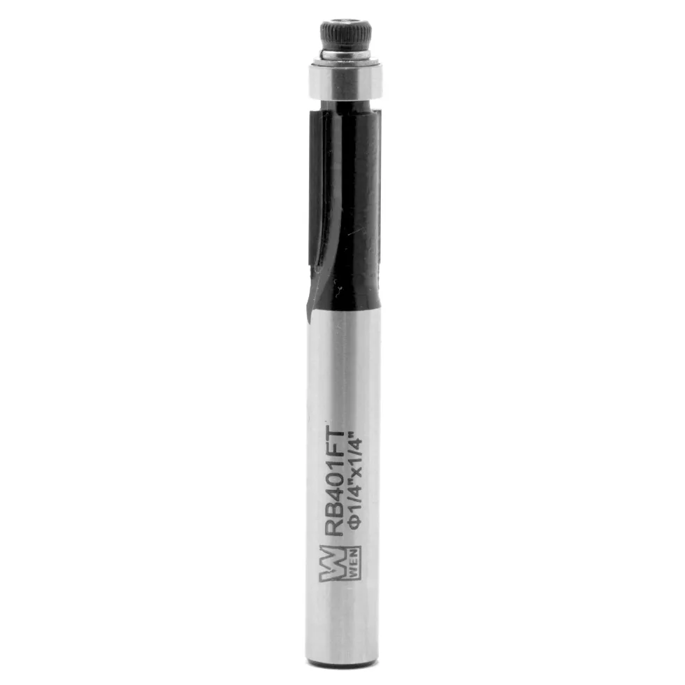 WEN RB401FT 1/4 in. Flush Trim Carbide-Tipped Router Bit with 1/4 in. Shank