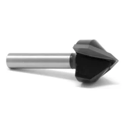 WEN RB304VG 3/4 in. V-Groove Carbide-Tipped Router Bit with 1/4 in. Shank