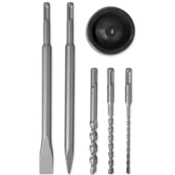 WEN RH1042 12-Amp 1-3/16-Inch Variable Speed SDS Plus Corded Rotary Hammer Kit with Case, Chisels, and Drill Bits