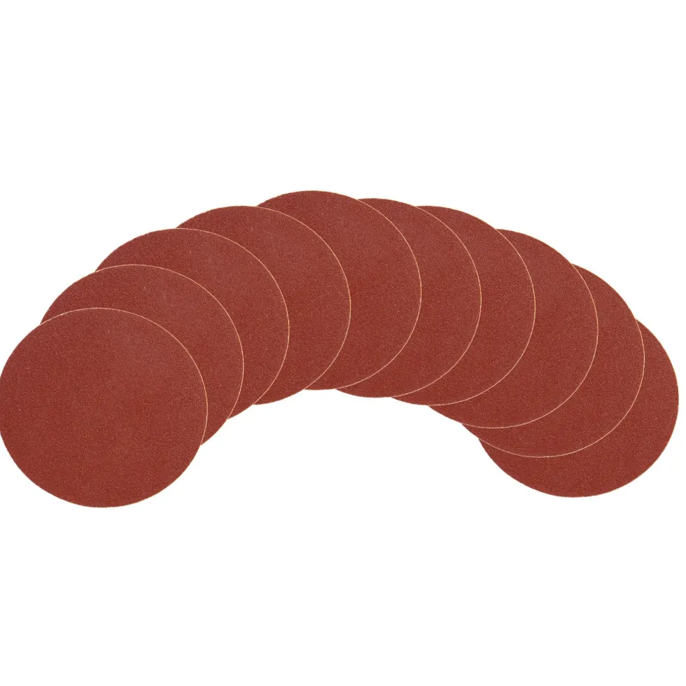 WEN 5SD80 80-Grit Adhesive-Backed 5 in. Disc Sandpaper, 10 Pack