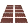 WEN 6313SP80 Electric 1/3 Sheet Sander 80-Grit Hook and Loop Sandpaper (10-Pack)