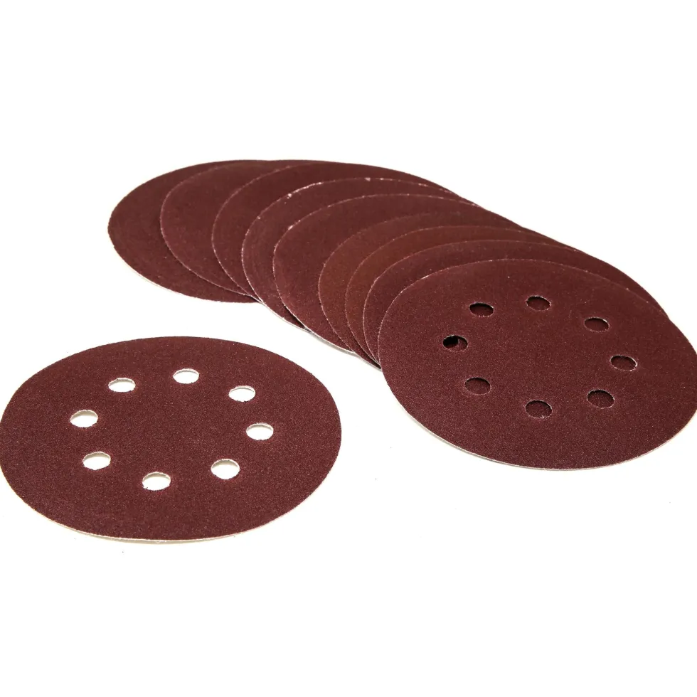 WEN 6305SP120 120-Grit Hook-and-Loop 5-Inch Sandpaper Sanding Discs, 10 Pack