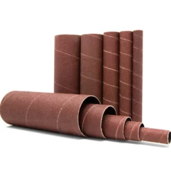 WEN 6535SP120 120-Grit Oscillating Spindle Sandpaper Sanding Sleeves with 5-5/8-Inch Height, 10 Pack