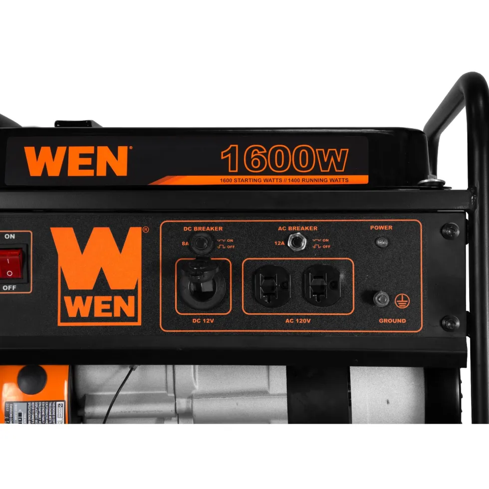WEN 56160 4-Stroke 98cc 1600-Watt Portable Power Generator