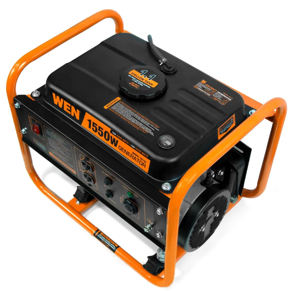 WEN 56155 4-Stroke 98cc 1550-Watt Portable Power Generator