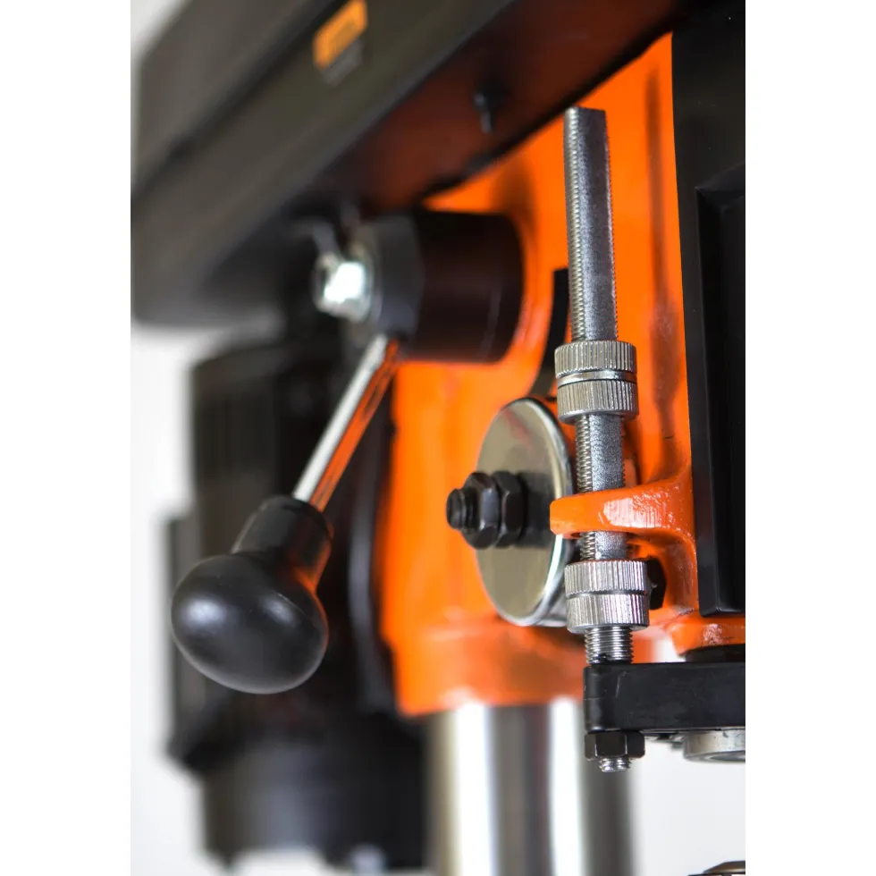 WEN 4214T 5-Amp 12-Inch Variable Speed Cast Iron Benchtop Drill Press with Laser and Work Light