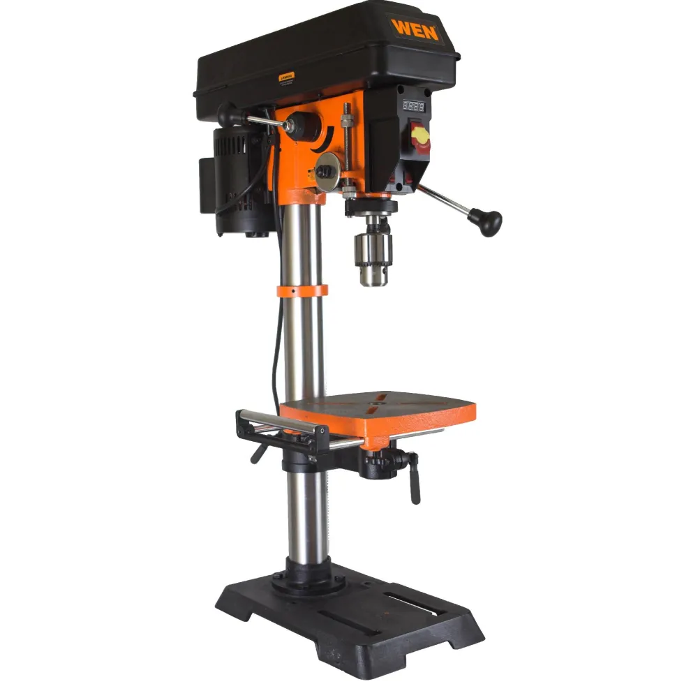 WEN 4214T 5-Amp 12-Inch Variable Speed Cast Iron Benchtop Drill Press with Laser and Work Light