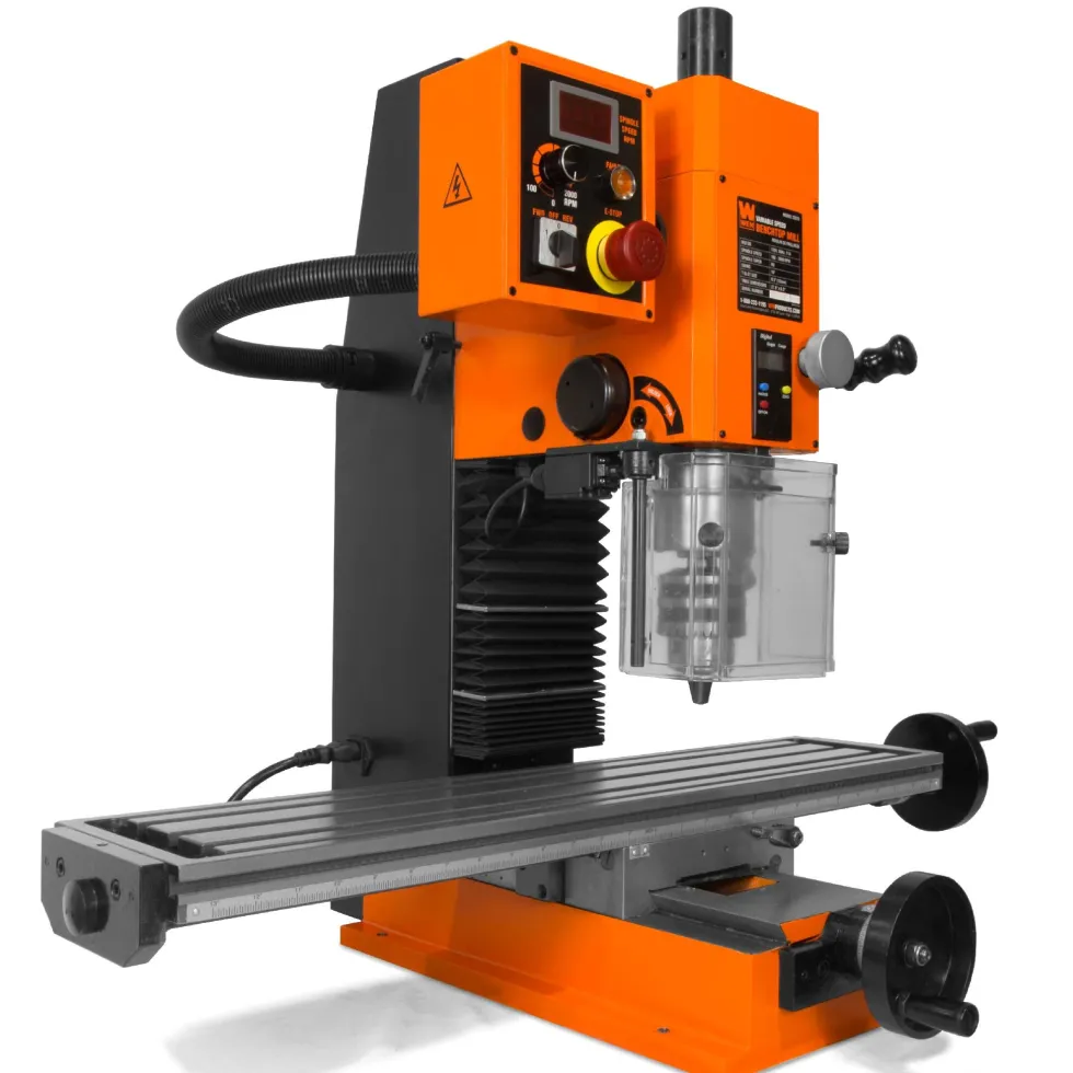 WEN 33075T 11-Amp Variable Speed 16-Inch Benchtop Milling Machine with Digital Readout and Extra-Large Mill Table